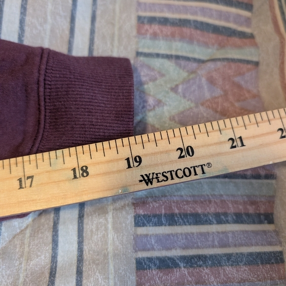 Terrera Women’s Purple Fleece-Lined Hoodie Dress Size Small – Knee-Length, Long - Picture 4 of 7